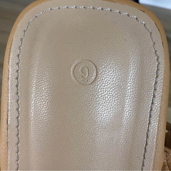 ZBY Lace up Square Toe Flat Gladiator Sandals with Ankle Wrap Strap, Size 9 - Picture 4 of 5